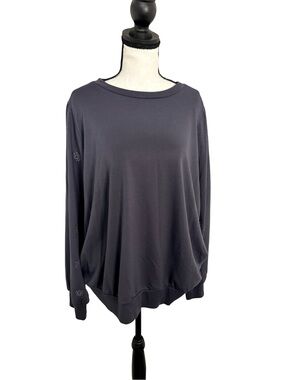 Torrid Periscope Eyelet Sleeve French Terry‎ Pullover 2X BNWT